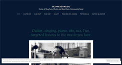 Desktop Screenshot of eazypeazymusic.com